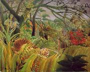 Henri Rousseau Surprise oil painting